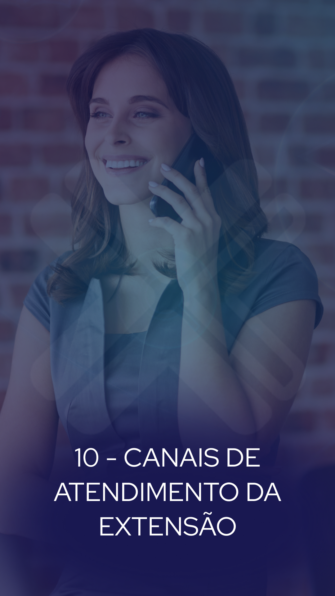 10- CANAIS DE ATENDIMENTO DA EXTENSAO