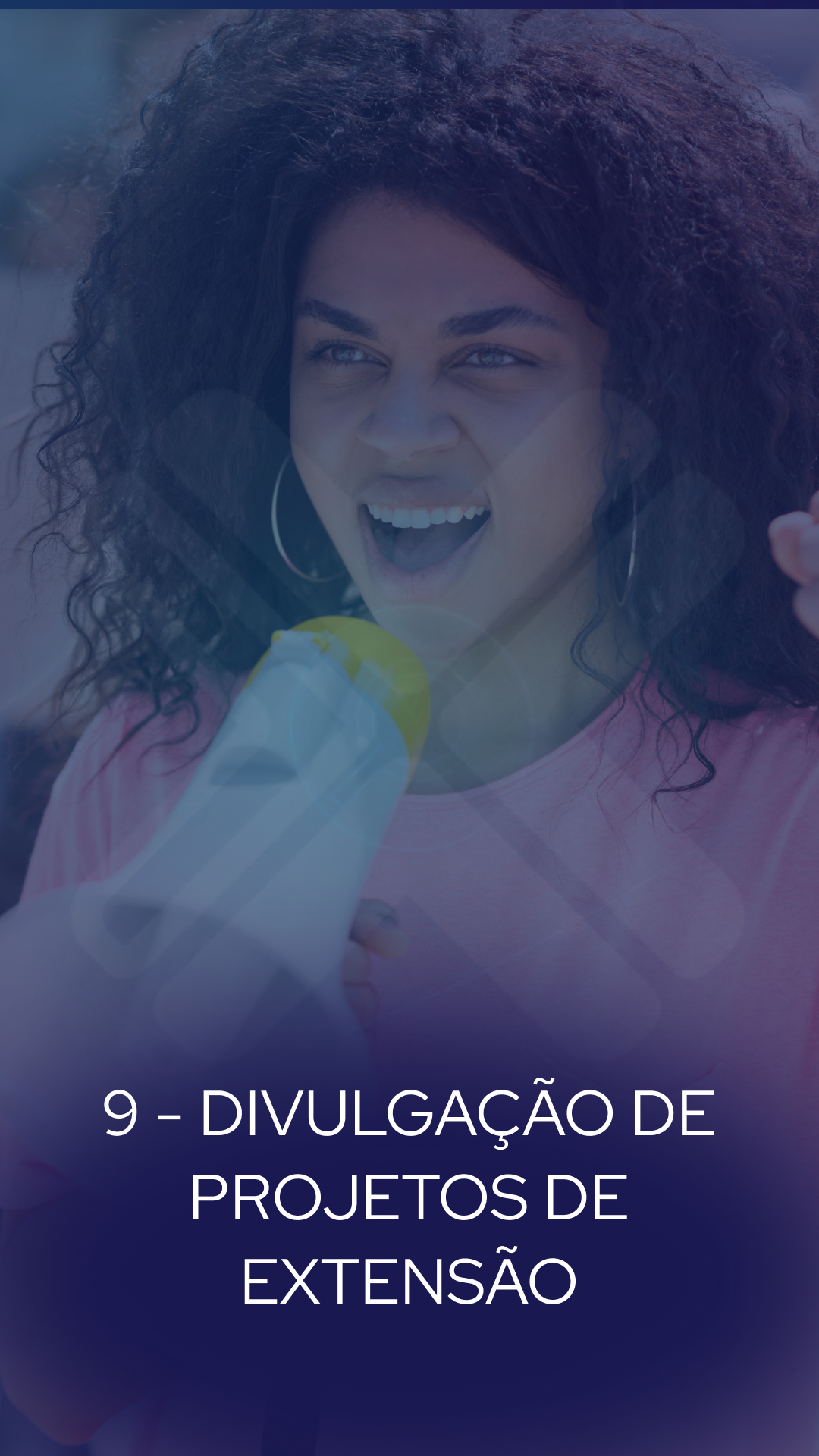 9 - Divulgacao de Projetos de Extensao